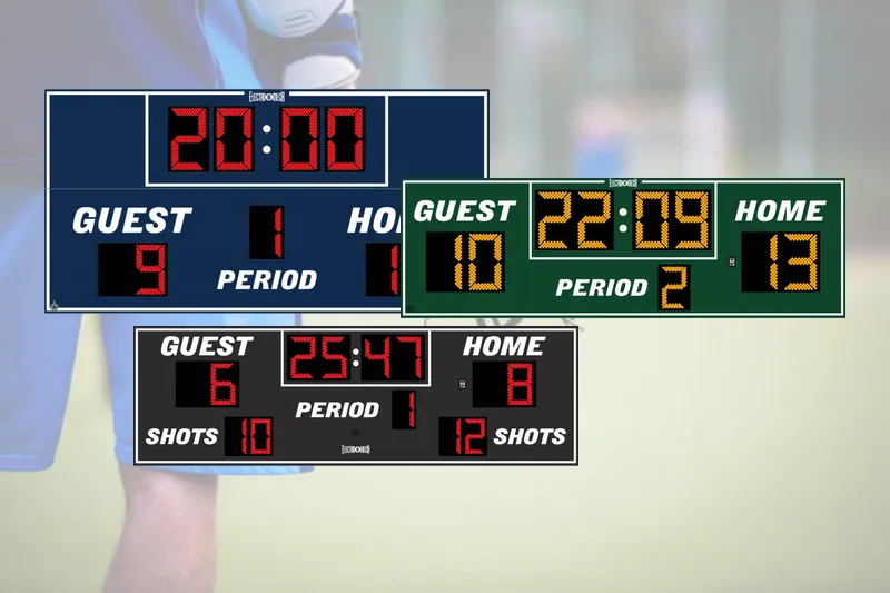 Lacrosse and Field Sport Scoreboards